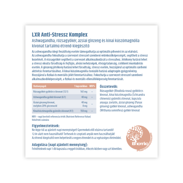 LXR Anti-Stressz Komplex