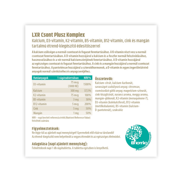 LXR Csont Plusz Komplex