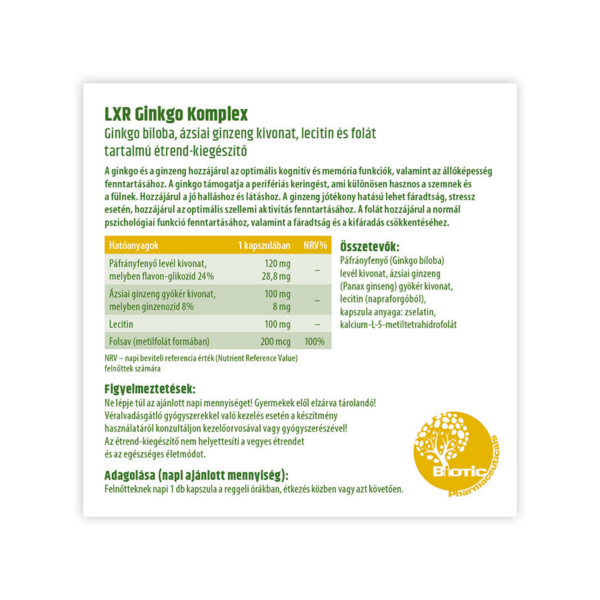 LXR Ginkgo Komplex