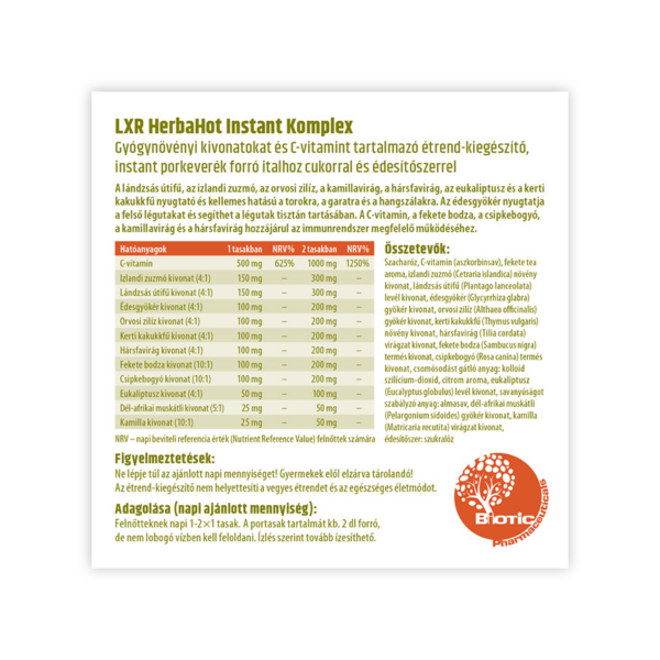 LXR HerbaHot Instant Komplex