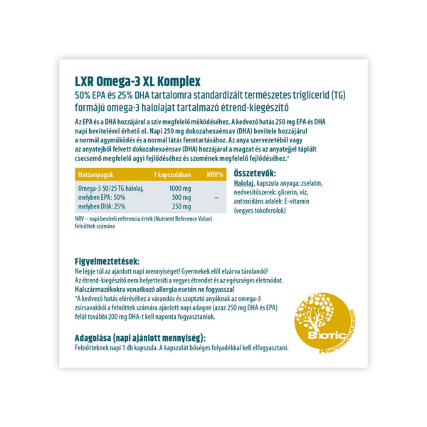 LXR Omega-3 XL Komplex