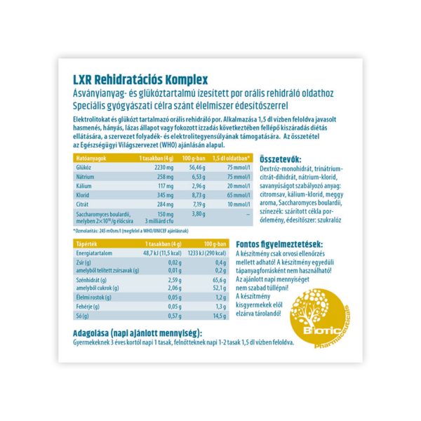 LXR Rehidratációs Komplex