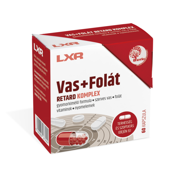 LXR Vas+Folát Retard Komplex