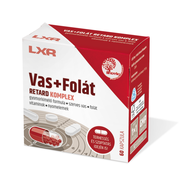 LXR Vas+Folát Retard Komplex